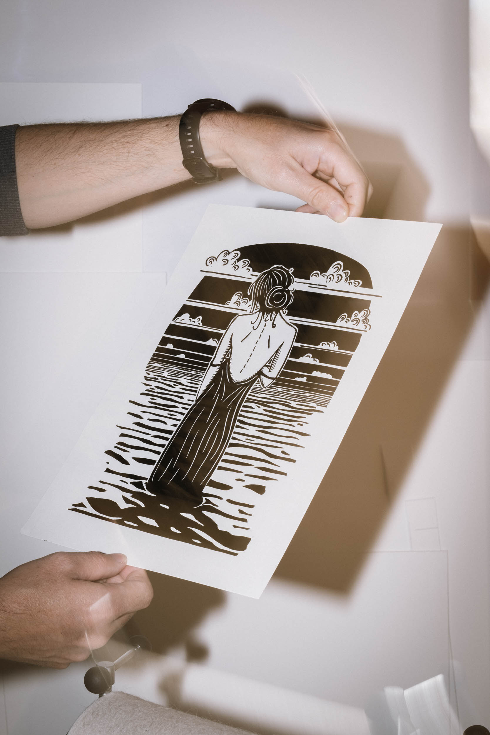 Druckgrafik: Kupferstich, Linol & Siebdruck